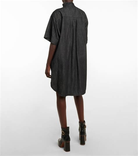 see by chloe dress black|see by chloe denim.